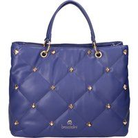 Gesteppte Leder Handtasche mit Griff