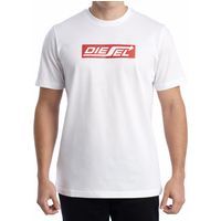 Diesel T-Shirt mit Logo-Grafik aus Baumwolle