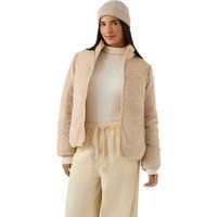 Reebok - Steppjacke für Damen, wendbar (Haferflocken)