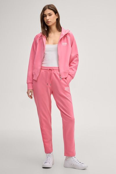 Joop! Jeans Tomsi Damen Pinke Sweatpants mit Seitenstreifen