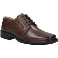 Klassische Derby-Schnürschuhe aus Leder