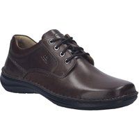 Klassische braune Derby Schuhe aus Leder