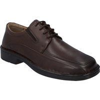 Herren Halbschuh aus braunem Leder