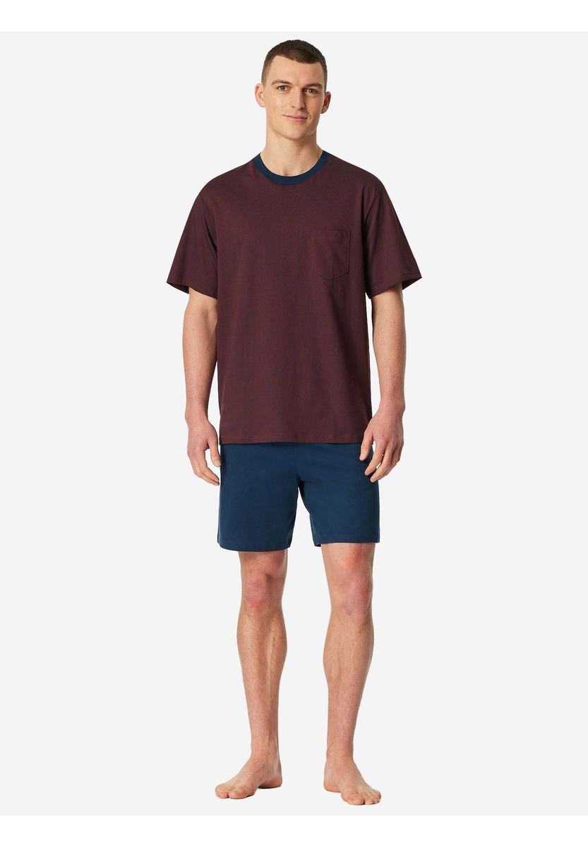 Herren Kurz Pyjama Set Comfort Essentials