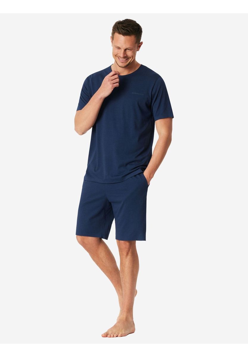 Modernes, kurzärmeliges Pyjama-Set Bonded