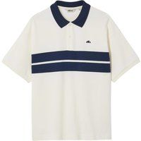 Gestreiftes Baumwoll-Poloshirt