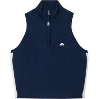 Ellesse - "Surista" Oberteil für Damen, mit kurzem Reißverschluss (Marine)