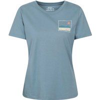 Mountain Warehouse - "Explore The Mountains" T-Shirt für Damen (Blau)