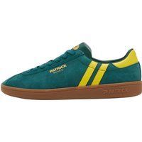 Wildleder-Sneaker mit niedrigem Schaft