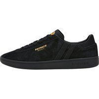 Wildleder-Sneaker mit niedrigem Schaft
