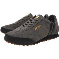 Patrick - "Rio" Sneaker für Herren, Wildleder (Holzkohle/Schwarz)