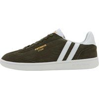 Wildleder-Sneaker mit niedrigem Profil