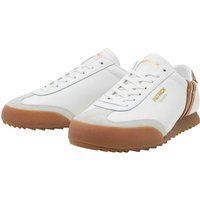 Patrick - "Bergan" Sneaker für Herren, Leder (Weiß/Hellbraun)