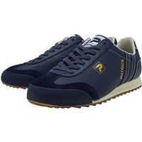 Patrick - "Liverpool" Sneaker für Herren, Leder (Marine/Naturweiß)