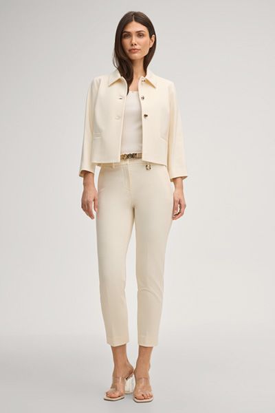 More&More Blazer Judica in ecru Kurzjacke mit Knöpfen