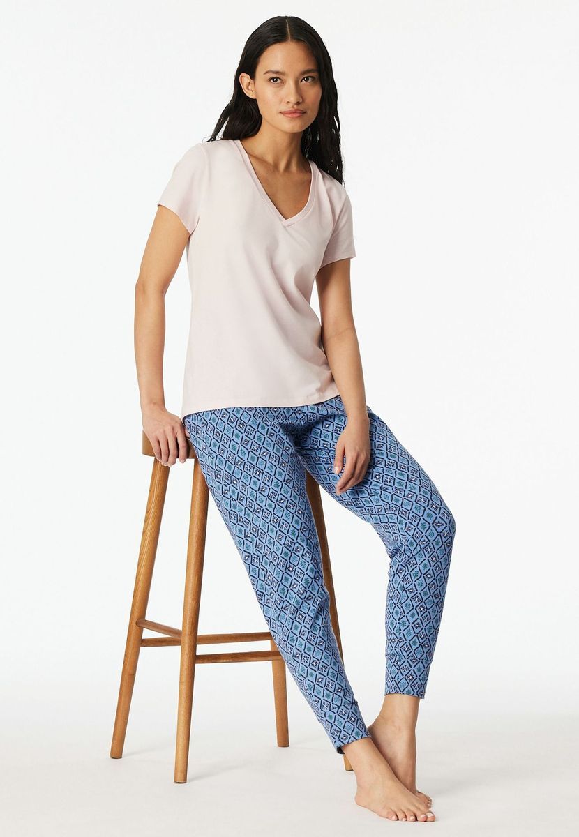 Oberteil mit V-Ausschnitt und Relaxed-Fit