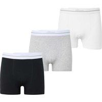 Herren Baumwoll-Stretch-Boxershorts im 3er-Pack