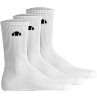 Unisex Weiße Socken Dreierpack
