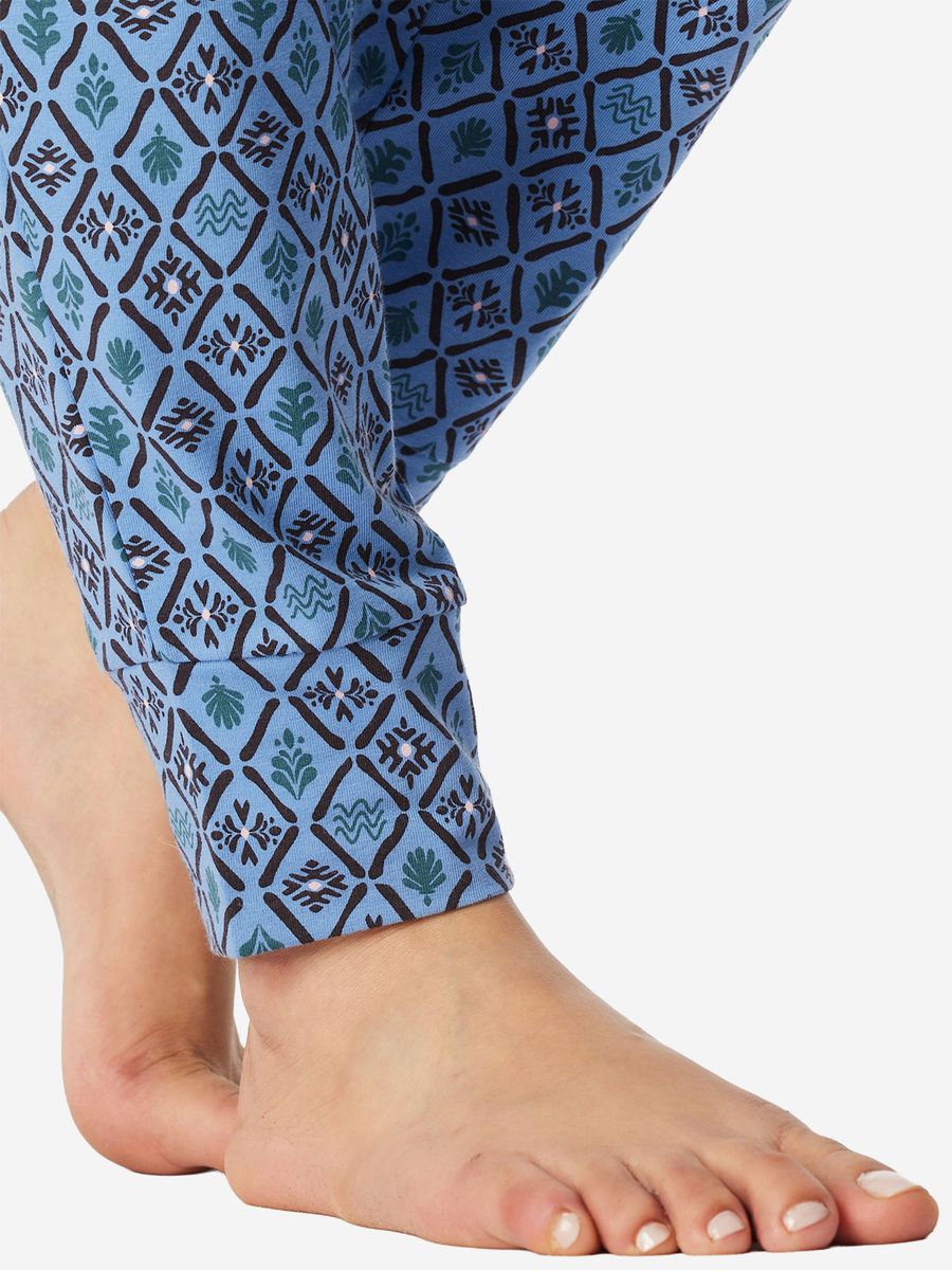 Loungehose aus Bio-Baumwolle mit Muster