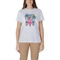 Baumwoll-T-Shirt mit Grafikprint