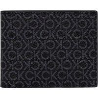 Monogramm-Muster Bifold Brieftasche