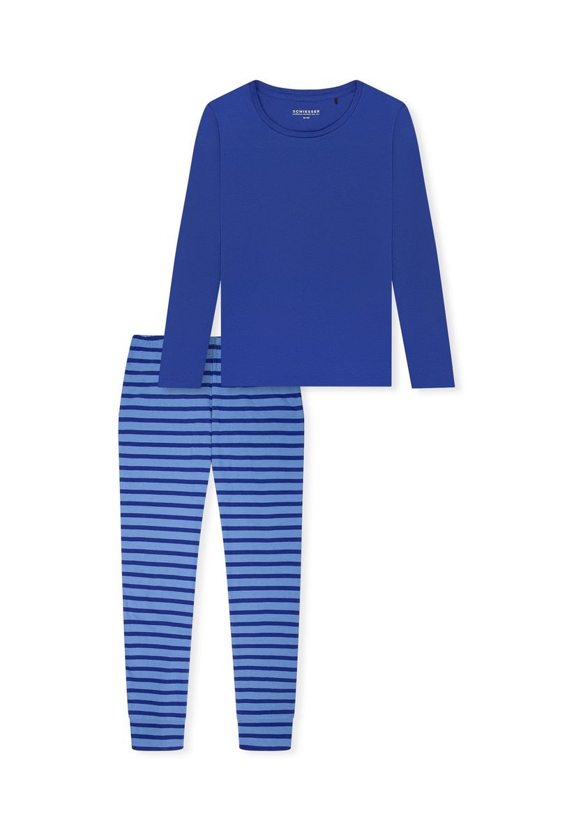 Damen Schlafanzug mit langen Ärmeln