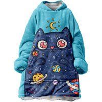 "Space Cat fm" Kuschelpullover Huggie
