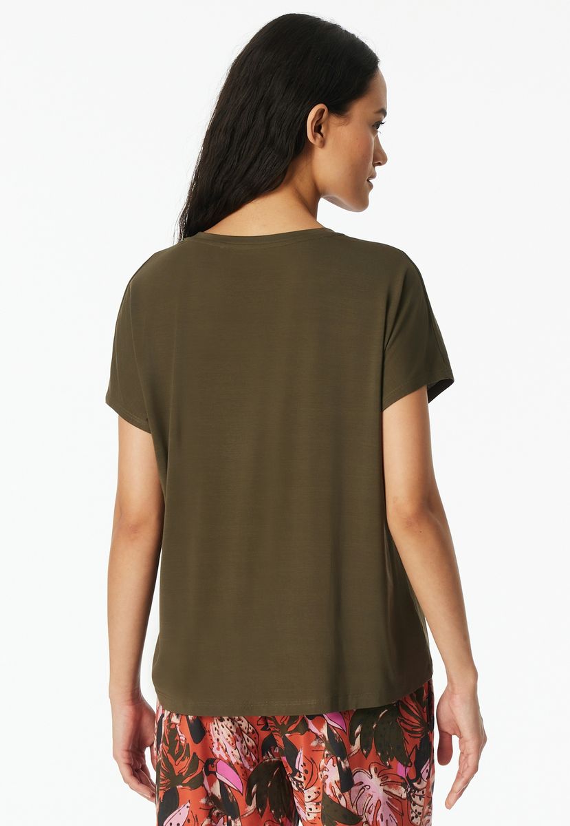 Lässiges Kurzarm-T-Shirt