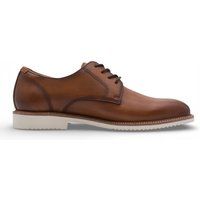 Klassische braune Derby Schuhe aus Leder