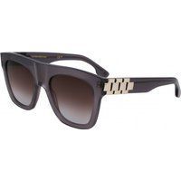 Übergroße Sonnenbrille mit quadratischem Rahmen