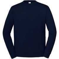 Klassisches einfarbiges Sweatshirt mit Rundhalsausschnitt