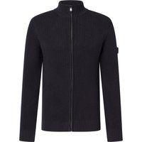 Herren Strickjacke mit Reißverschluss aus Baumwolle