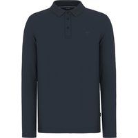 Herren Langarm Piqué Polo Shirt