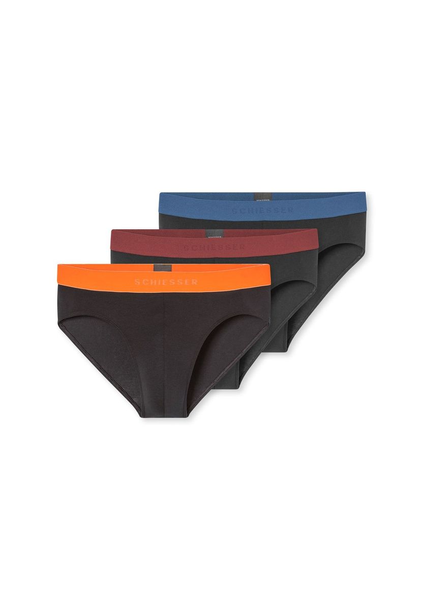 Herren Slips Multipack Unifarben Bund