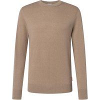 Klassischer Herren Strickpullover mit Rundhalsausschnitt