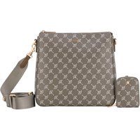 Schultertasche Set aus Kunstleder mit Muster