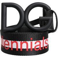 Millennials Logo Gürtel mit schwarzer Schnalle
