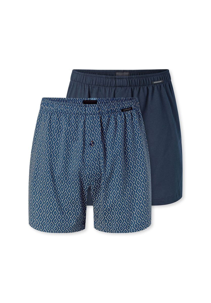 Klassische Baumwoll-Boxershorts für Herren