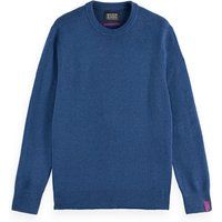 Strickpullover mit Rundhalsausschnitt und normaler Passform