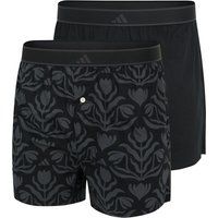 Herren Web-Boxershorts aus Baumwolle im Doppelpack