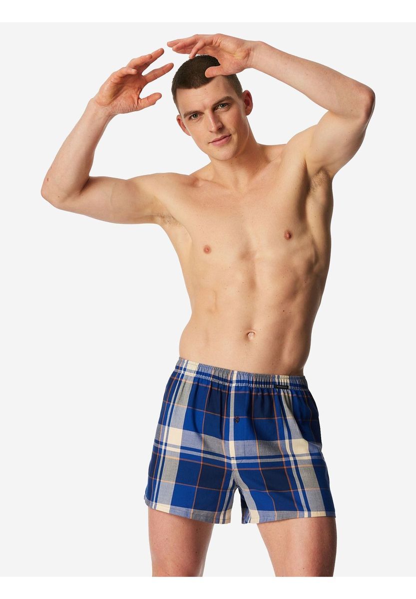Herren Baumwoll Boxershorts 2er-Pack