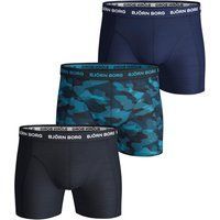 Stretch Baumwoll Boxershorts 3er-Pack
