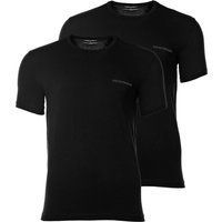 T-Shirt Set aus reiner Baumwolle mit Rundhalsausschnitt