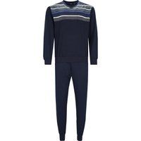 Herren Schlafanzug Set Langarm