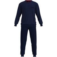 Herren Schlafanzug Set Langarm