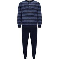 Herren Schlafanzug Set mit Streifenmuster