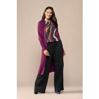 Eleganter langer Strick Cardigan