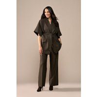 Roseline Lurex Blazer Braun