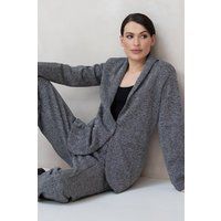 Grauer Blazer mit entspannter Passform