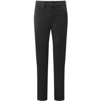 Klassische schwarze Stretch-Denim-Jeans